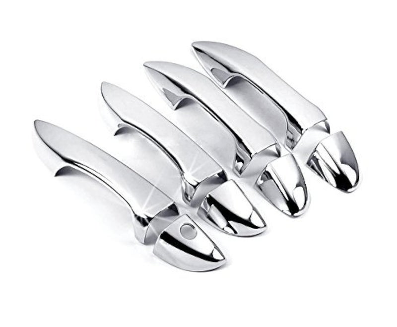 Eynpire 7004 Triple Chrome Plated ABS Door Handle Cover for 2014-2018 Toyota Corolla Sedan - Image 1